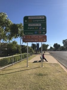 114OD Aluminium Frangible Poles, Barcaldine, QLD