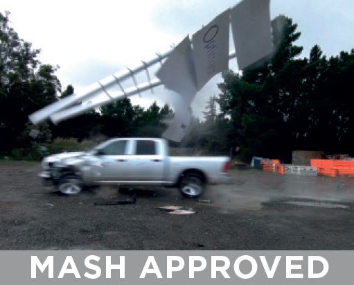 Signfix NZ Website | Optimast® MASH Frangible Sign Support System